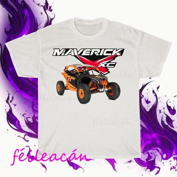 Brand New CAN-AM MAVERICK X3 Logo American T-Shirt Funny Size S to 5XL