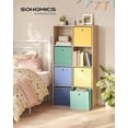 thumbnail image 2 of Cajas organizadoras plegables SONGMICS, set de 6, 33 x 33 x 33 cm, 2 of 8
