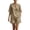 Z129 Khaki, variant on Mifsaly 2 Piece Short Sets for Women Summer Casual Vacation Linen Matching Outfits V Neck Tunic Top and Shorts with Pockets White,L
