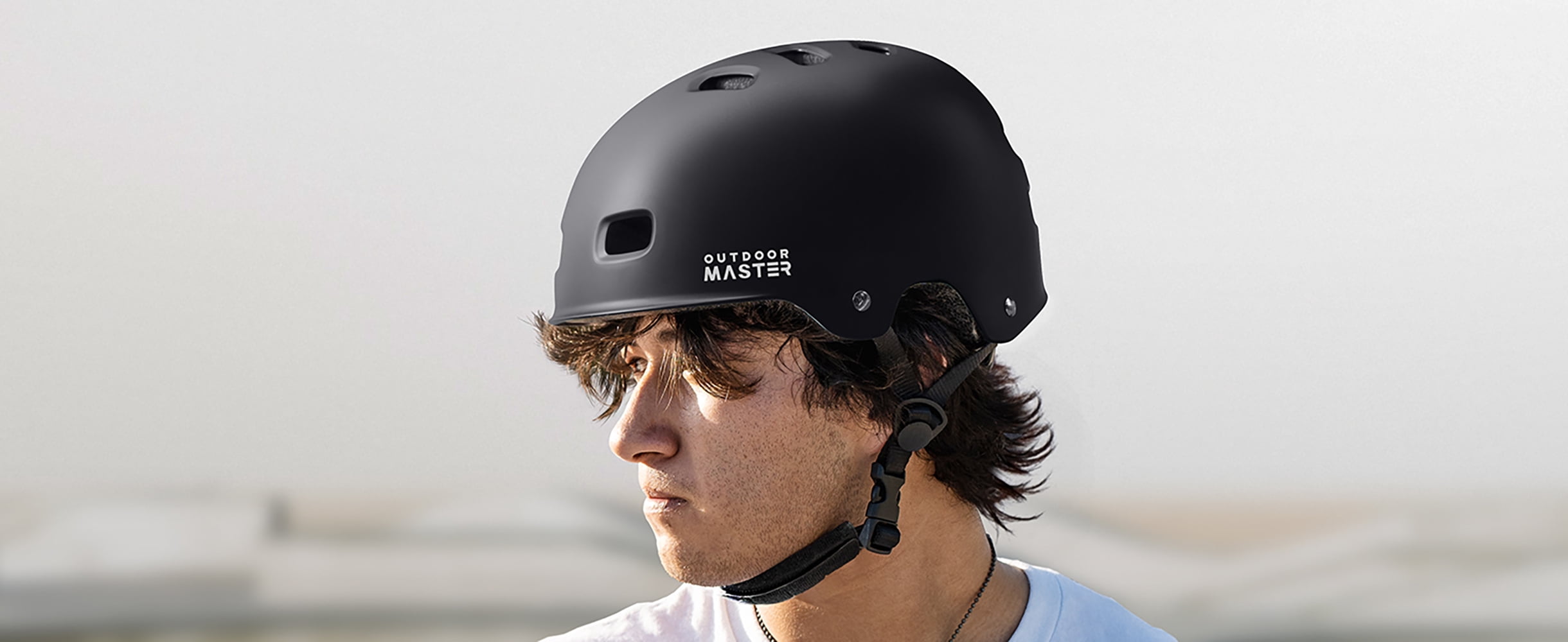 OutdoorMaster Skateboard Cycling Helmet, Two Removable Liners Ventilation Safety Bike Helmet for Adults, Youth & Kids