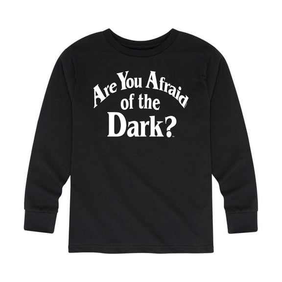 Are You Afraid Of The Dark? - Afraid Logo - Toddler And Youth Long Sleeve Graphic T-Shirt