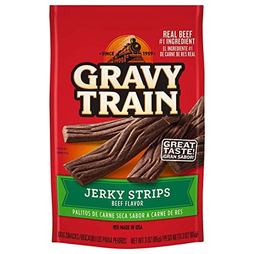 Big Heart Pet Brands 513670 Gravy Train Jerky Food, 3Ounce
