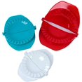 thumbnail image 1 of Juego de 3 piezas para hacer bolas de masa, 3 moldes para bolas de masa (4, 5 y 6 pulgadas de diámetro), molde de prensa, herramientas de pastelería para envolver, 1 of 5