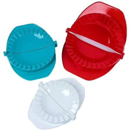

3 PCS Dumpling Maker Set 3 Dumpling Molds(4 5 & 6 inches in Diameter)Press Mold Wrapper Pastry Tools
