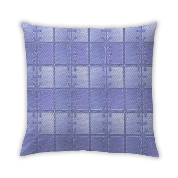 Ahgly Company Outdoor Square Contemporary Throw Pillow, 18 inch by 18 inch