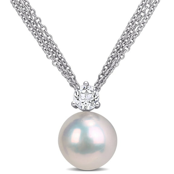 Everly Women's Cultured Pearl Sterling Silver Necklace