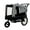 Black+Grey, variant on Jopath 2-in-1 Pet Bike Trailer Dog Cart for Bicycle, Detachable Bike Hitch & Push Handle Included,Quick Release Wheel, Non-Slip Floor, Internal Leash Extra Large for Large and Medium Pets Blue