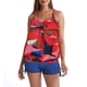 thumbnail image 4 of Trajes de baño tankini para mujer Traje de baño de dos piezas para mujer Top de baño para mujer con pantalones cortos Traje de baño suelto Traje de baño de dos piezas para mujer, 4 of 5