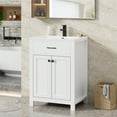 thumbnail image 2 of Eclife 24 in Freestanding Single Bathroom Vanity with Ceramic Sink Top, 2 of 7