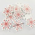 thumbnail image 2 of 10PCS Christmas Ornament Star Bell Heart Xmas Tree Ornament Hanging Decor, 2 of 10