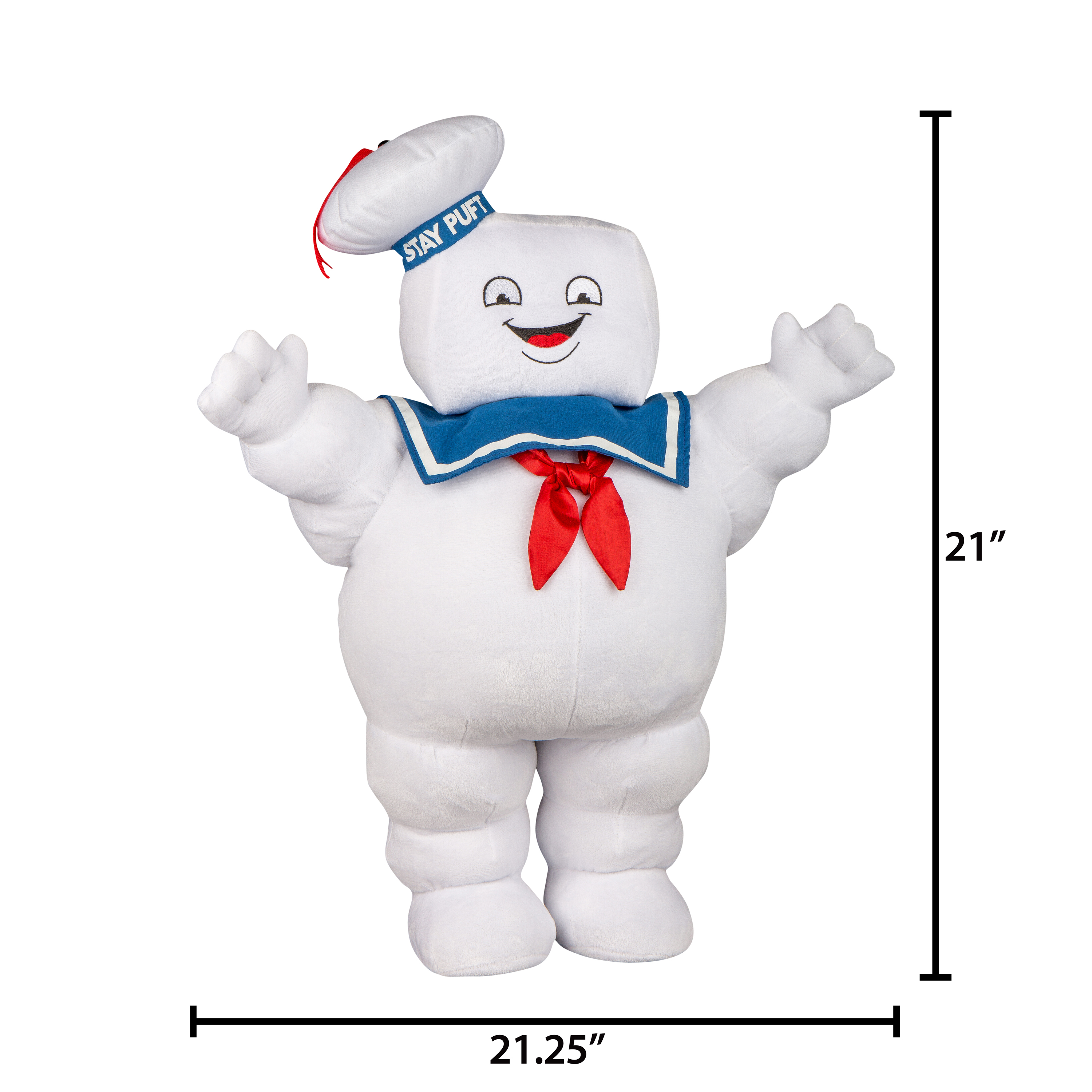 Ghostbusters 24" Height Halloween Multicolor Stay Puft Greeter Decoration - image 3 of 4