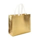 thumbnail image 1 of Paquete de 16 bolsas de compras Bewildely para mujer bolso de mano de tela no tejida dorado, 1 of 6