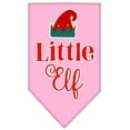 thumbnail image 6 of Christmas Pet and Dog Bandana Screen Printed, "Little Elf", 6 of 10