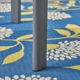 thumbnail image 2 of Woven Paths Amaya Outdoor Aluminum and Wood Dining Table, Natural, 2 of 7