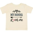 thumbnail image 3 of Inktastic My Nonna Loves Me Girls Girls Baby T-Shirt, 3 of 5