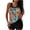 Multicolor, variant on FDGIU Women's Modest Tankini Set with Built-in Bra - Tummy Control Tank Top & Shorts Bathing Suit