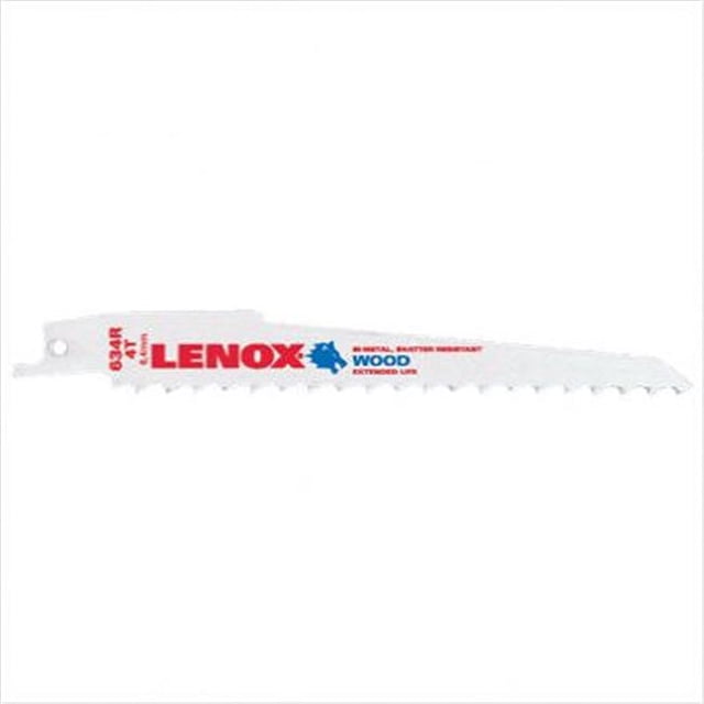 Lenox 433-20493 B610R 6 Inchx3-4 Reciprocating Saw Blade