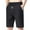 Black, variant on Casual Shorts for Men Comfortable Ice Silk Quick Drying Summer Cargo Bottoms Shorts