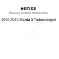 thumbnail image 2 of TOR Front Rear Suspension Stabilizer Bar Link Kit for Car 2010-2013 Mazda 3 Turbocharged - Left Right Side (Driver Passenger) KTR-104439, 2 of 2