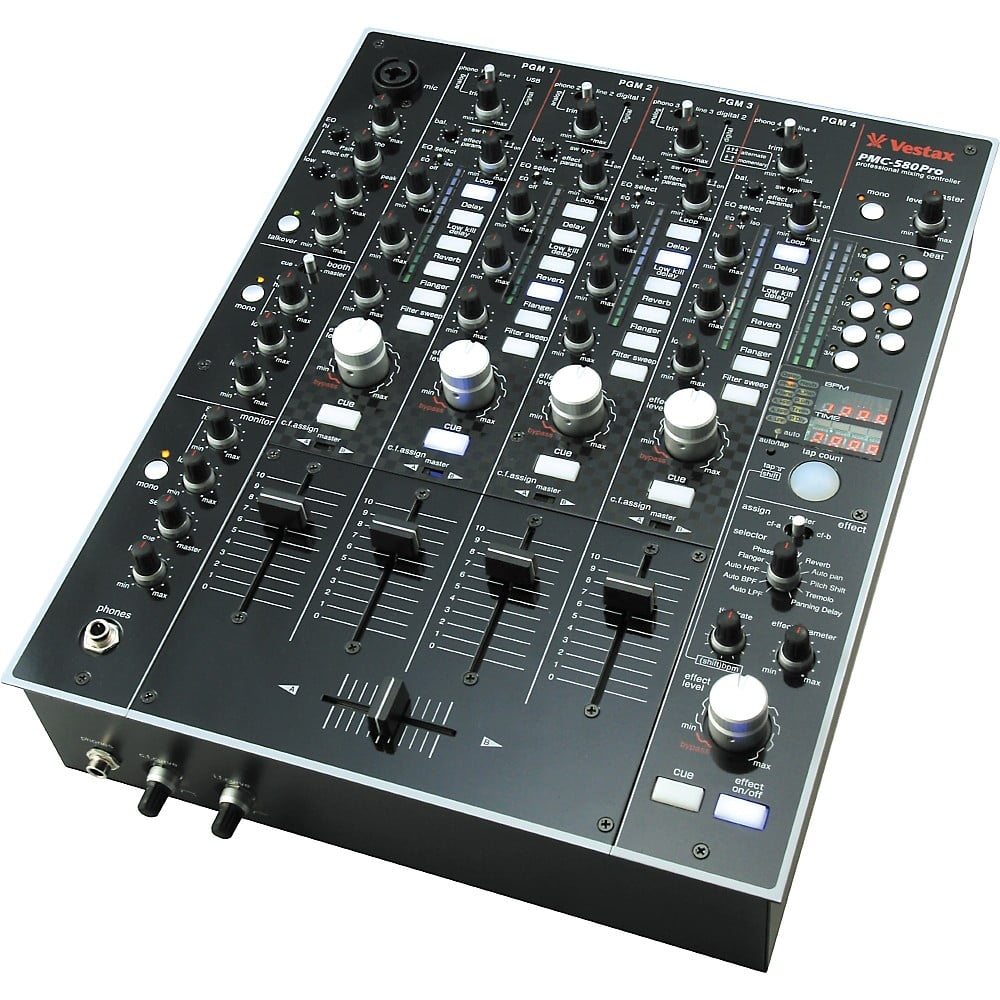 Vestax PMC-580Pro 4-Channel Digital DJ mixer - Walmart.com