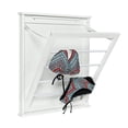 thumbnail image 1 of Honey-Can-Do Honey Can Do Small Wall-Mounted Drying Rack, 1 of 3