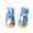 Blue2, variant on Protective Dog Shoes Pet Footwear Breathable Mesh Boots for All Season Outdoor Walking and Running