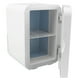 thumbnail image 1 of Refrigerador pequeño, mini refrigerador de 8L, espejo, refrigerador, refrigerador, calentador, valor excepcional, 1 of 8
