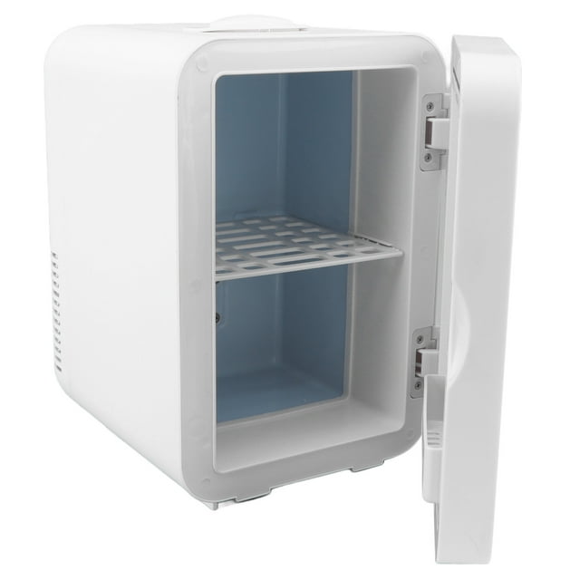 Refrigerador Más Cálido, Mini Refrigerador Portátil De Doble Propósito De 2 Niveles Para Automóvil Para Bebidas Para Dormitorio Amonsee Mirror Fridge