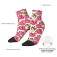 thumbnail image 6 of Pofeuu Rose Flowers Print 30cm Socks, Adult Running Hiking Socks for Youth and Adult, 6 of 7