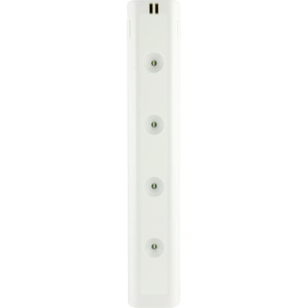 GE Battery Operated LED Utility Light Fixture, 12-in, White,