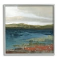 thumbnail image 4 of Stupell Industries Pond Shore Green Mountainous Scenery Modern Painting Painting Gray Framed Art Print Wall Art, Design by Carol Robinson, 4 of 5