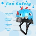 thumbnail image 3 of Casco de bicicleta Atphfety para niños pequeños, ajustable de 44 a 50 cm, azul, 3 of 6