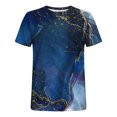 thumbnail image 5 of T-shirt à Manches Courtes Imprimé pour Hommes Col Rond Mode Décontractée Manches Courtes, 5 of 5