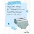 thumbnail image 7 of MeMoi Boys' 3 Pair Pack Stripes Multi Briefs - Boys - Male, 7 of 7