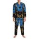 thumbnail image 3 of Fotbe Wolf Head And Dreamcatcher Pijama de Hombre con Estampado de Manga Larga, Conjunto de 2 Piezas, Ropa de Dormir Suave y Cómoda con Bolsillos-Small, 3 of 7