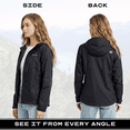 thumbnail image 2 of Arctix Women's River Rain Jacket, Black, X-Large, 2 of 7