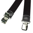 thumbnail image 4 of KAMBERFT Heavy Duty Black Suspenders for Men with 4 Strong Metal Clips, 1.5 inch Wide, 4 of 4