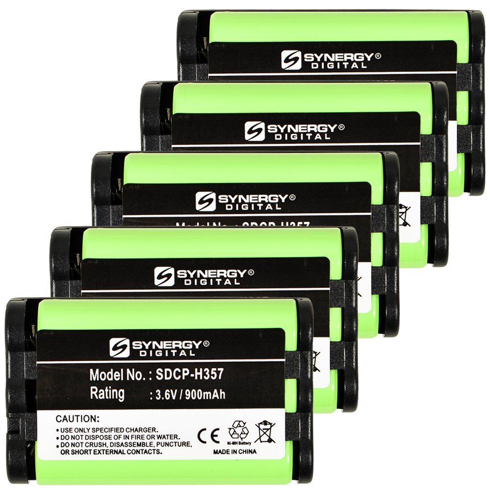 Radio Shack 23891 Cordless Phone Battery ComboPack includes 5 x SDCPH357 Batteries Walmart