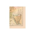 thumbnail image 2 of Historic Map - Israel Ancient Divisions - Black 1867 - Vintage Wall Art, 2 of 4