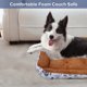 thumbnail image 5 of Mom's Best Cama para interior y exterior para gatos y perros, con acolchado de felpa grueso y cálido, 45 x 30 cm, 5 of 6