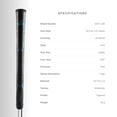 thumbnail image 3 of WINN DRI-TAC 2.0 STANDARD Golf Grip - Tacky Feel, Moisture-Wicking, Shock Absorption | AVS Technology for Enhanced Performance | Optimal Hand Alignment, Grip Pressure | Durable for Long-lasting Use |, 3 of 5