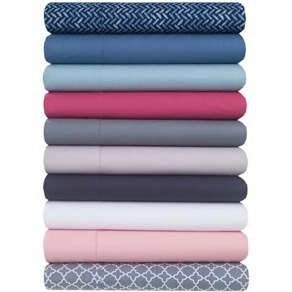 Mainstays 100 Cotton Percale 200 Thread Count Sheet Set Full