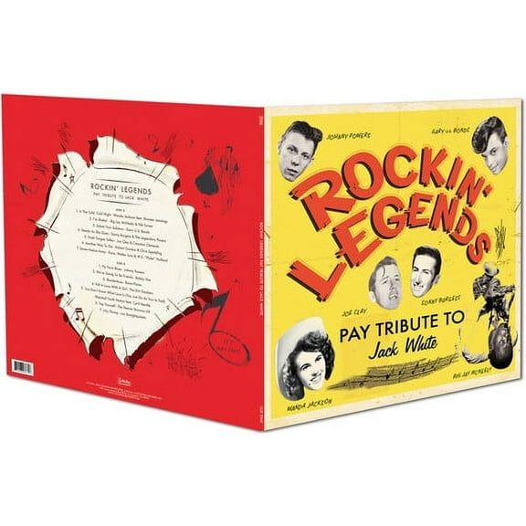 Various Artists - Rockin' Legends Pay Tribute To Jack White / Various - Music & Performance - Vinyl