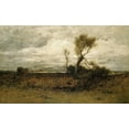 thumbnail image 2 of Gifford, Robert Swain  32x21 Black Ornate Wood Framed with Double Matting Museum Art Print Titled - Near the Coast, 2 of 4