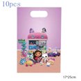 thumbnail image 3 of Bolsas de regalo para fiesta de casa de muñecas Gabby, bolsas de plástico con temática de gato para dulces, para baby shower, fiestas de cumpleaños de niñas y niños, suministros de decoración, 3 of 4