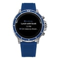 thumbnail image 5 of Citizen CZ Smart HR Heart Rate Smartwatch 46mm Blue Silicon Stainless Steel watch, Powered by Google Wear OS, 5 of 13