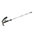 thumbnail image 2 of YAHHU Trekking Pole Hiking Walking Stick 5 Fold Curved Handle Ultra Light for Outdoor Activity Silver Aluminum Alloy 14.5 inches / 37 cm Portable Pole[cite: 1], 2 of 9
