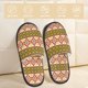 thumbnail image 2 of Fotbe Aztec Pantuflas Peludas para Mujer con Estampado, Zapatillas de Peluche, Zapatos de Invierno para Casa, Uso Interior y Exterior-Large, 2 of 8