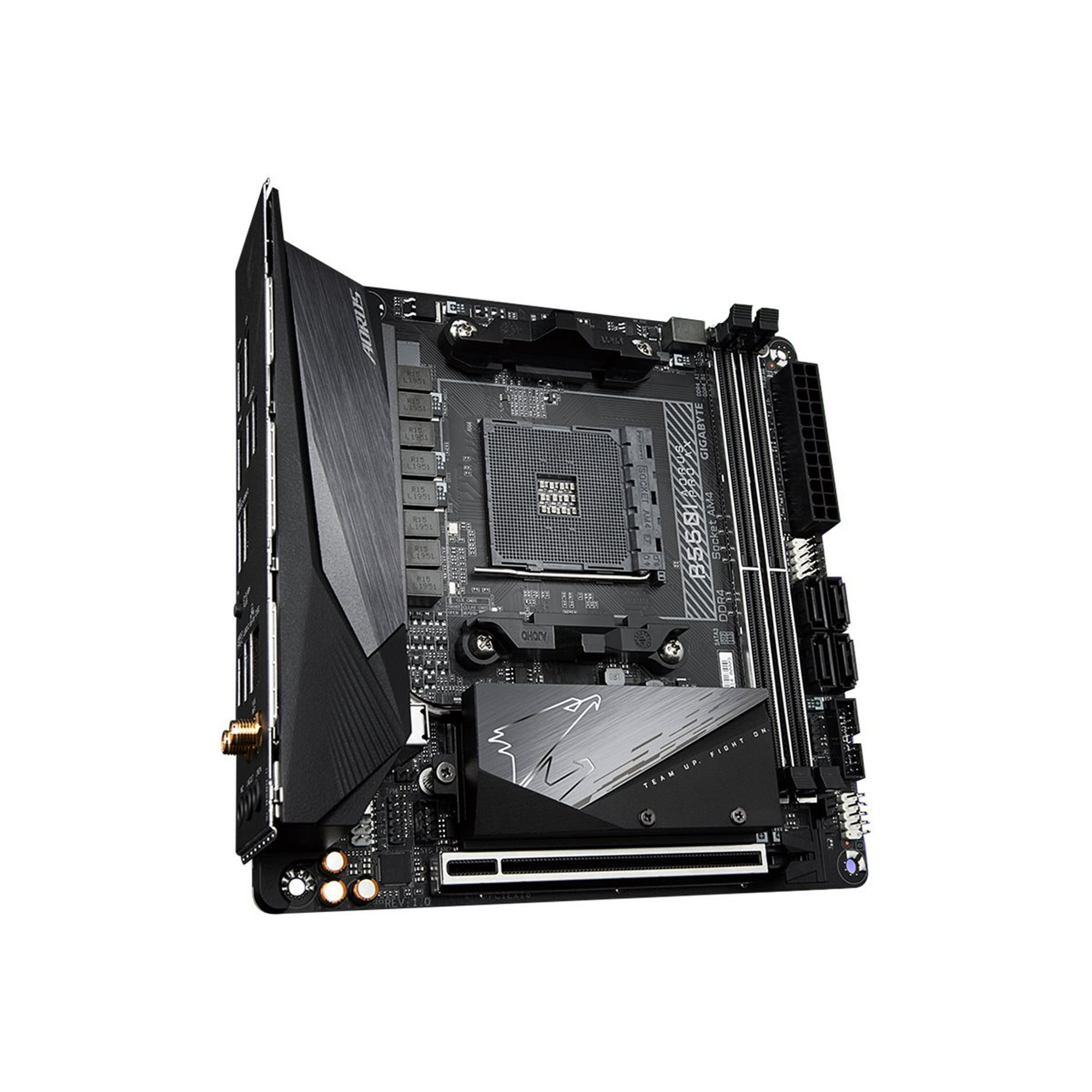 GIGABYTE B550I AORUS PRO AX Motherboard, Mini ITX, Socket AM4