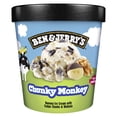 thumbnail image 2 of Contenant de crème glacée à la banane Ben & Jerry’s Chunky Monkey® sans OGM 473 ml, 2 of 4